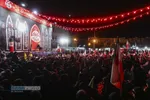 مراسم عزاداری شب هشتم محرم در تجمعات خونخواهی مردم قم