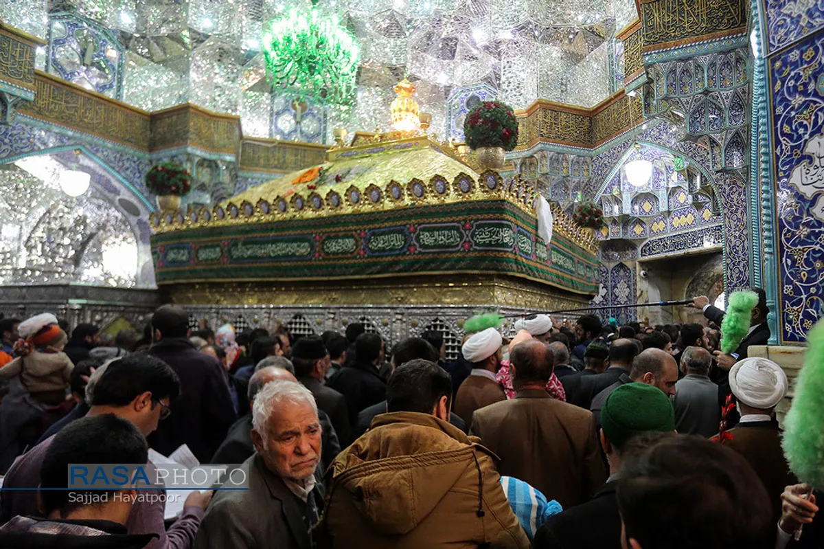 مراسم نمادین ورود کاروان حضرت معصومه (سلام الله علیها) به قم