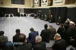 مراسم عزاداری شب عاشورای حسینی (علیه&zwnj;السلام) با حضور رهبر انقلاب