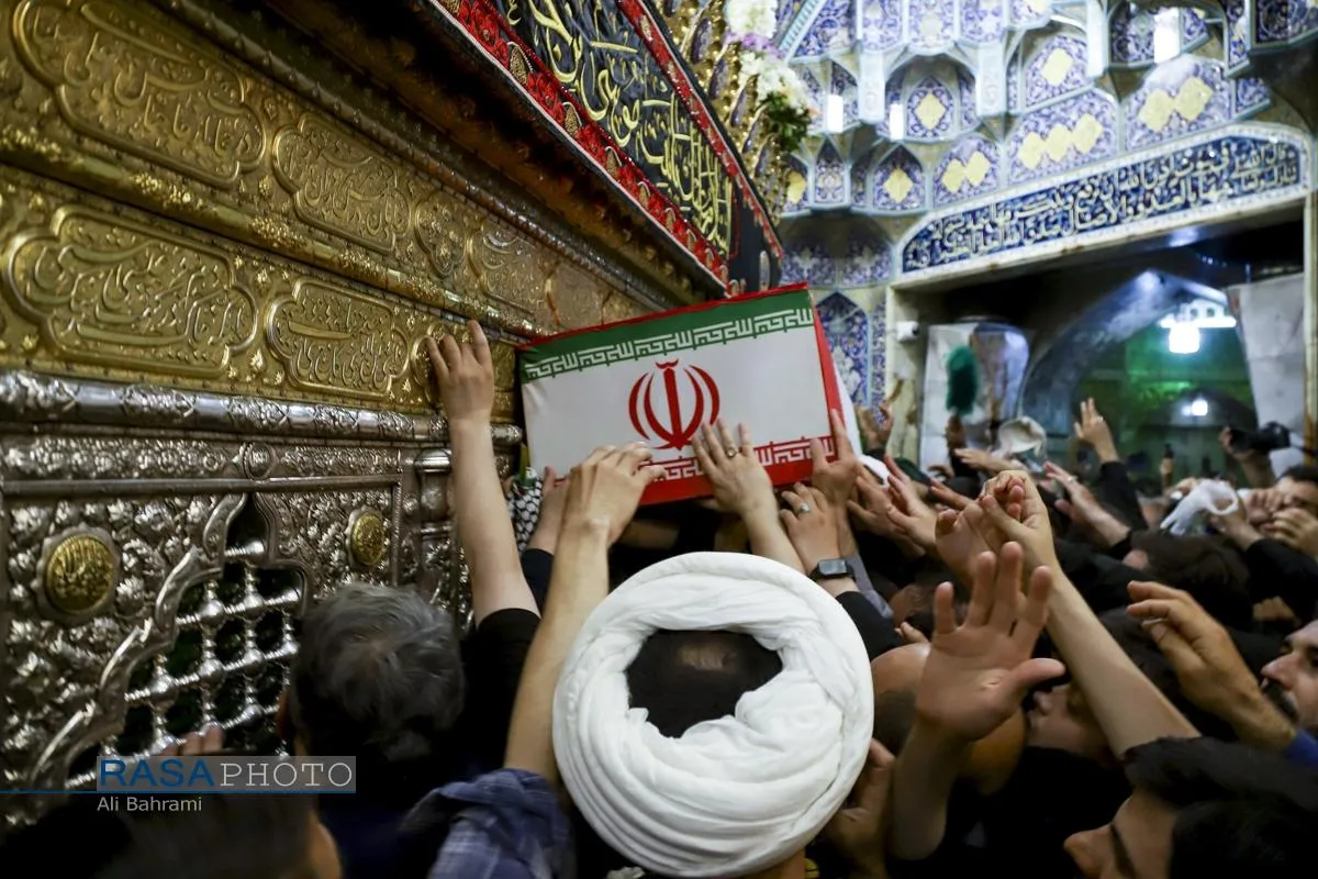 تشییع باشکوه پیکر سرلشکر شهید محمدسعید ایزدی (حاج رمضان) در قم