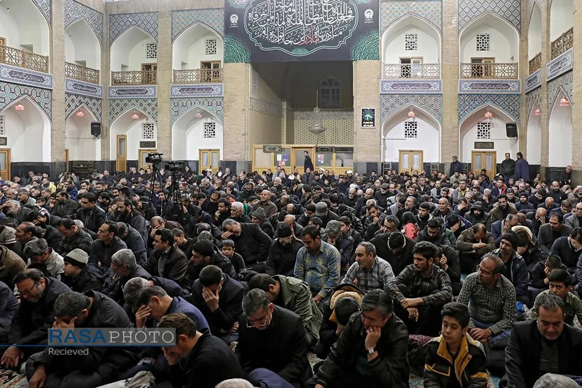 عزاداری روز شهادت حضرت صدیقه کبری (سلام&zwnj;الله&zwnj;علیها) در حرم مطهر رضوی
