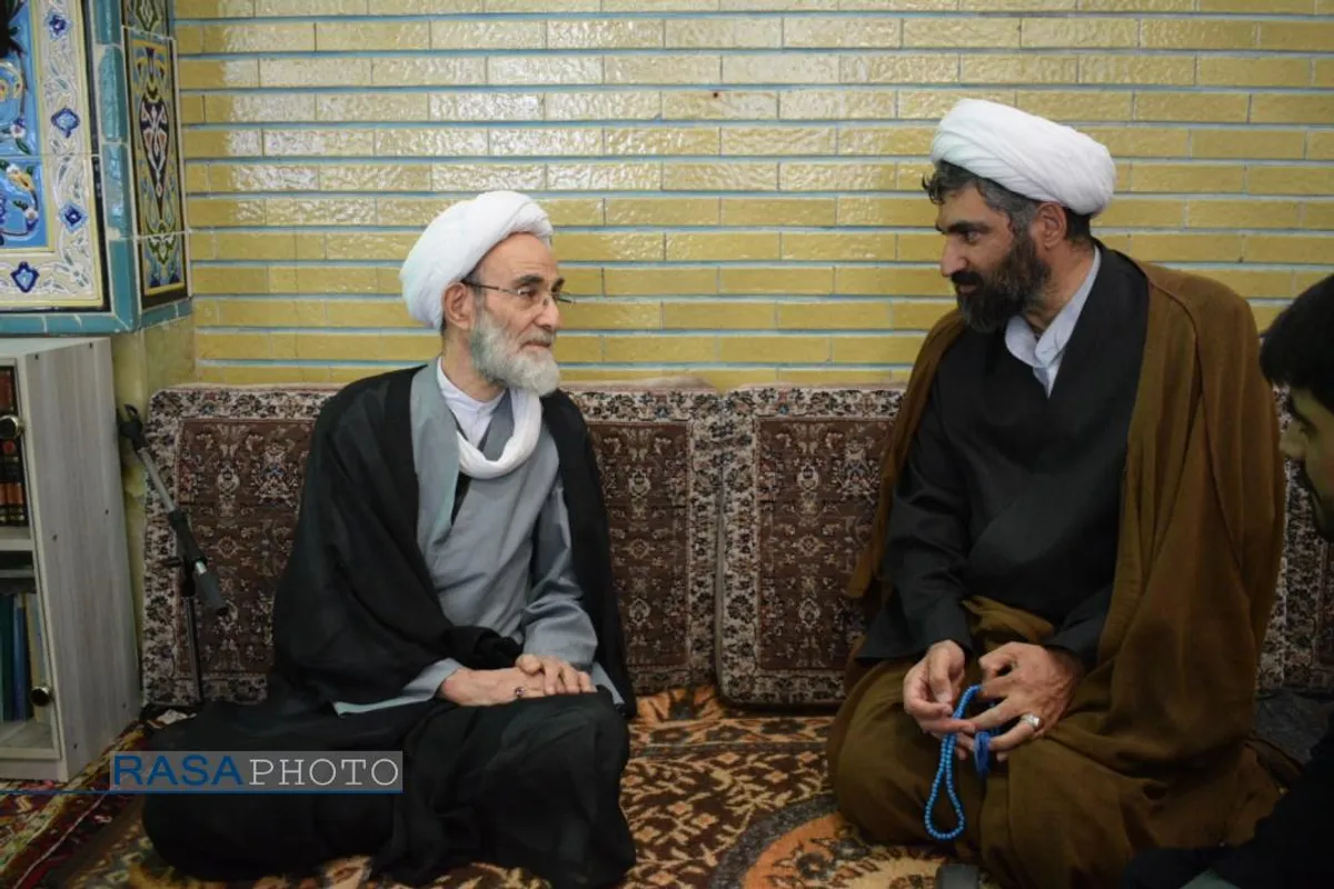دیدار مدیرعامل خبرگزاری رسا با آیت&zwnj;الله جواد باقری بنابی