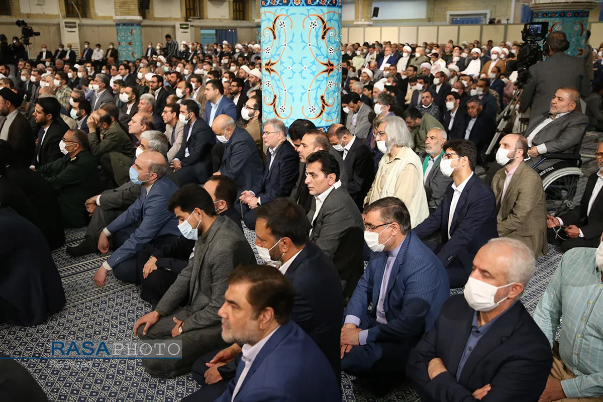 دیدار مسئولان نظام و سفرای کشور&zwnj;های اسلامی با مقام معظم رهبری