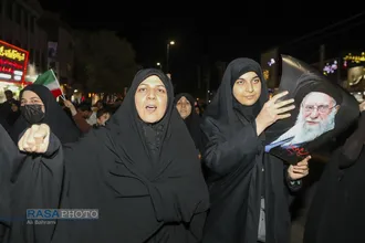 خروش انتقامی مردم قم در شب عزاداری شهادت امام خامنه&zwnj;ای (قدس&zwnj;سره) -۲