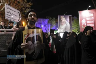 تجمع عزاداران و خون&zwnj;خواهان رهبر شهید انقلاب در قم