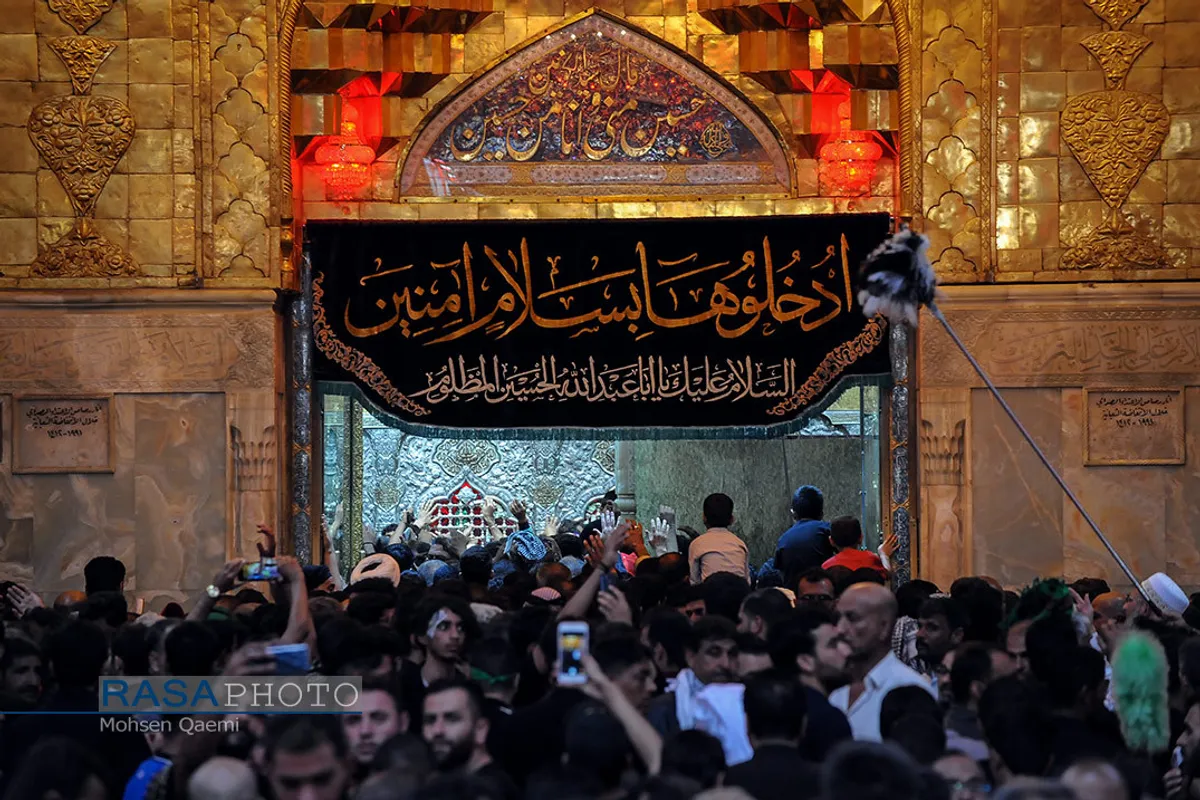 حضور میلیونی زائران حضرت اباعبد الله الحسین در کربلا