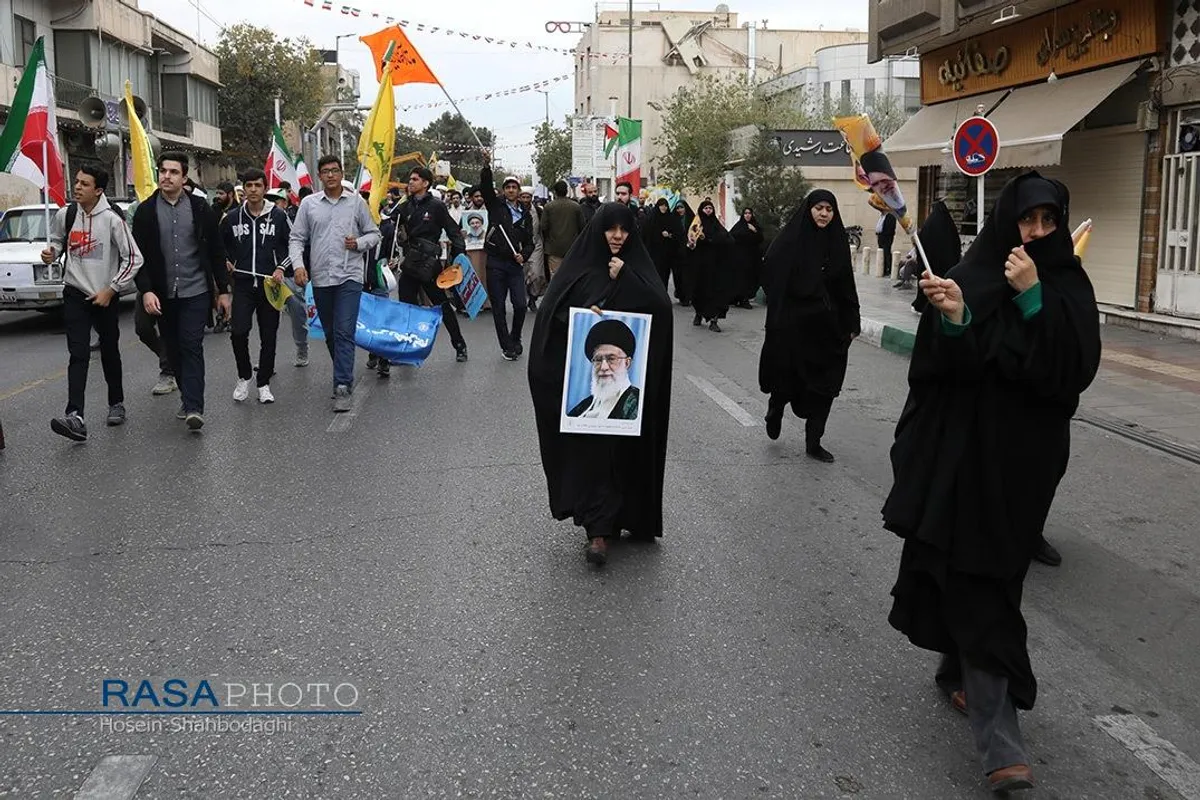 راهپیمایی سالروز یوم الله ۱۳ آبان در قم