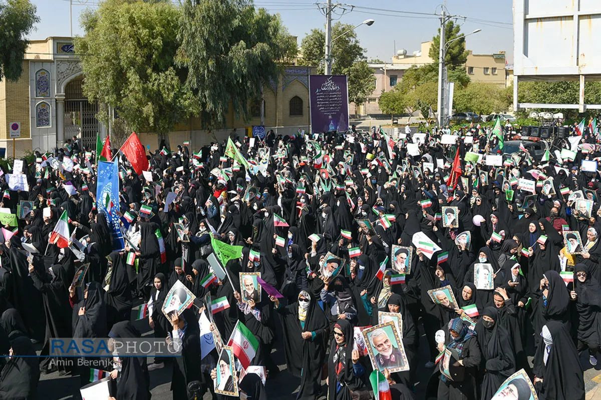 راهپیمایی "بانوان فاطمی" در شیراز
