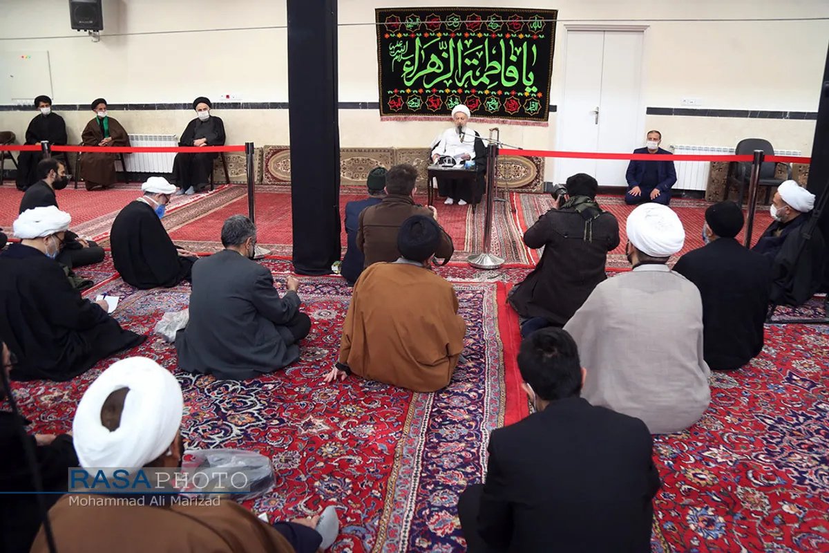 عزاداری روز شهادت حضرت زهرا (سلام&zwnj;الله&zwnj;علیها) در بیوت مراجع تقلید