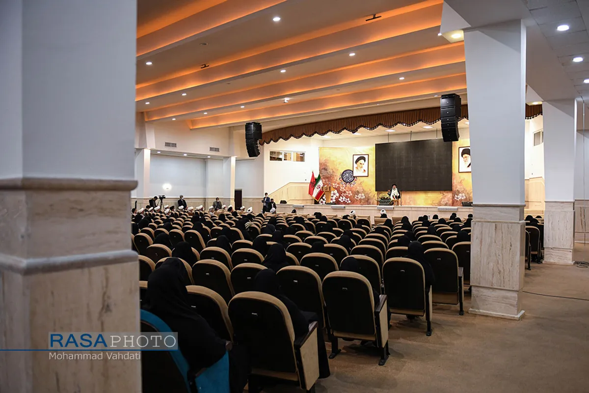 مراسم تکریم مدیر جامعة الزهرا