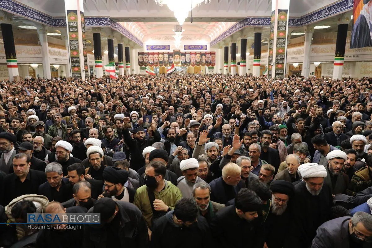 تشییع پیکر شهید خطیب در قم