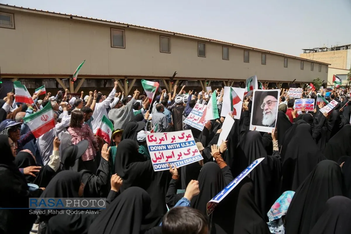 راهپیمایی جمعه خشم و نصر در قم