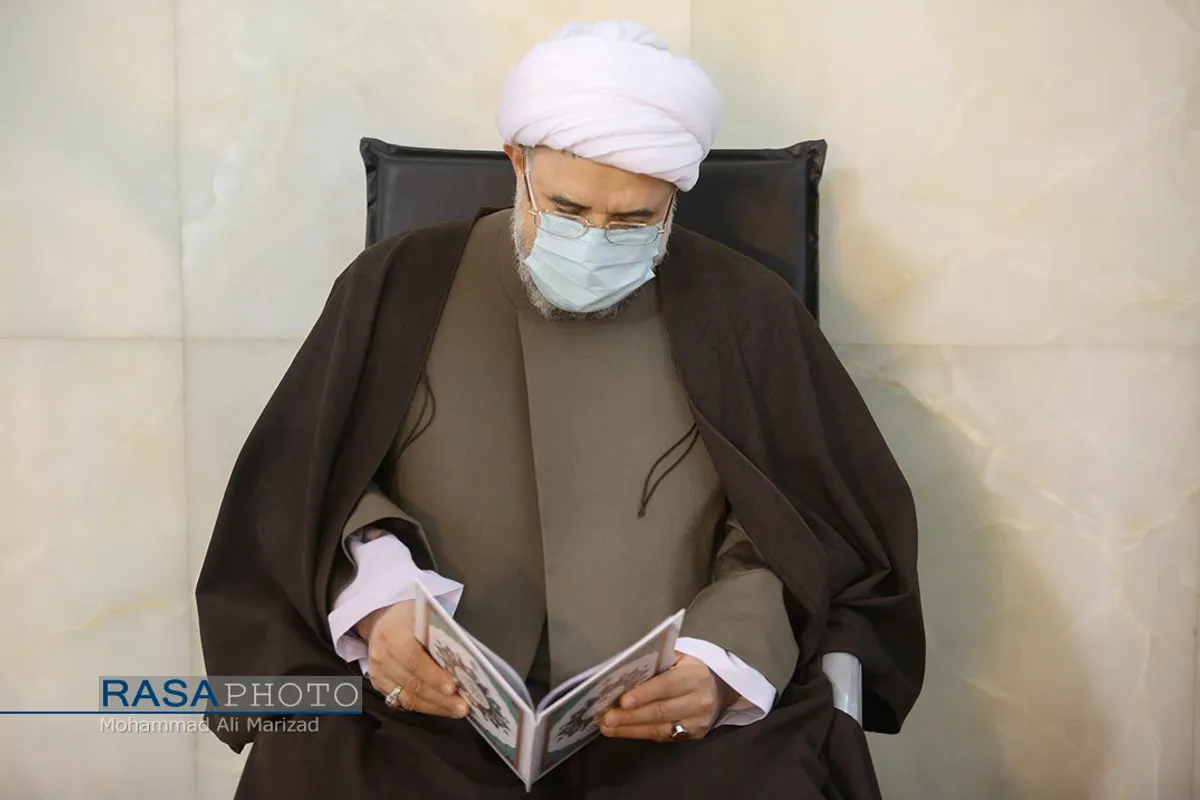 مراسم بزرگداشت هفتمین شب ارتحال علامه مصباح یزدی در حرم کریمه اهلبیت (ع)