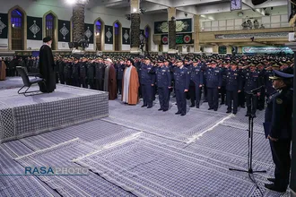 دیدار فرماندهان و کارکنان نیروی هوایی ارتش با فرمانده کل قوا
