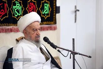 حضرت آیت الله مکارم شیرازی | عزاداری روز شهادت حضرت زهرا (سلام&zwnj;الله&zwnj;علیها) در بیوت مراجع تقلید