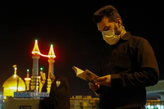 احیای شب ۲۱ ماه مبارک رمضان در حرم حضرت معصومه (سلام الله علیها)