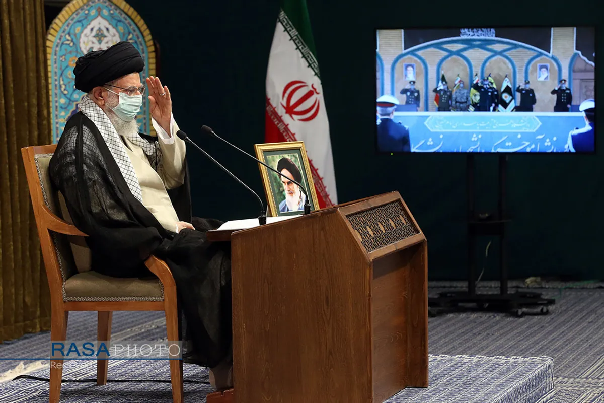 مراسم مشترک دانش&zwnj;آموختگی دانشجویان دانشگاه&zwnj;های افسری نیروهای مسلح