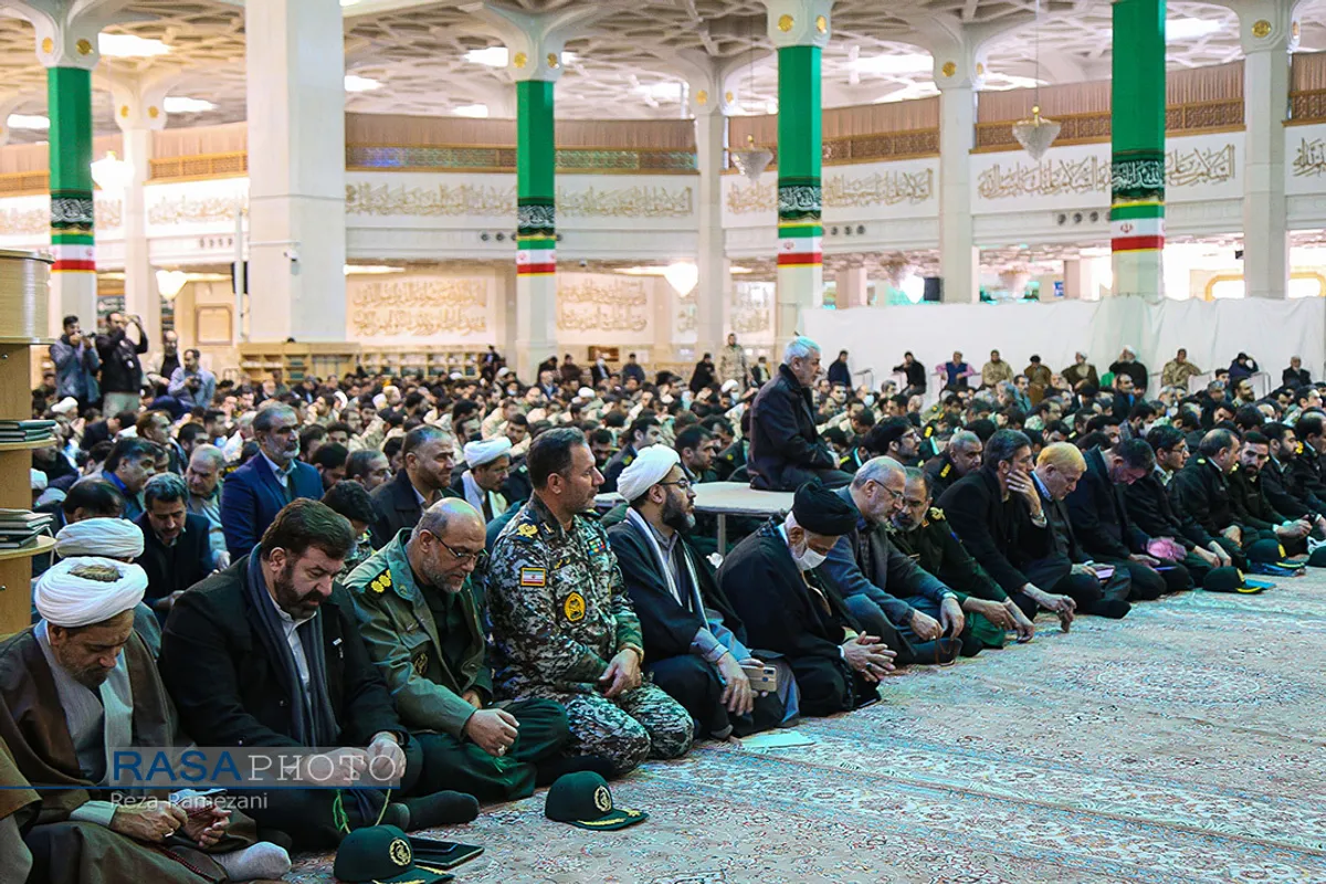 مراسم آغاز دهه فجر در قم