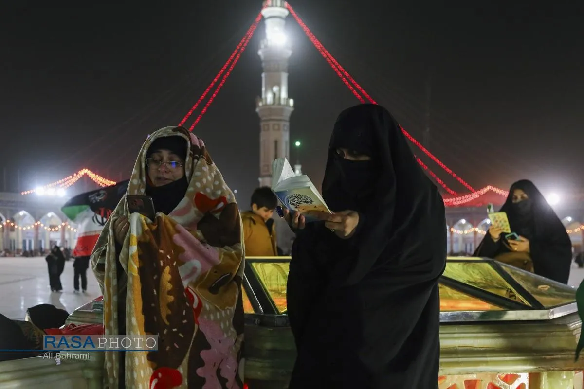 احیاء شب بیست و یکم ماه مبارک رمضان در مسجد مقدس جمکران
