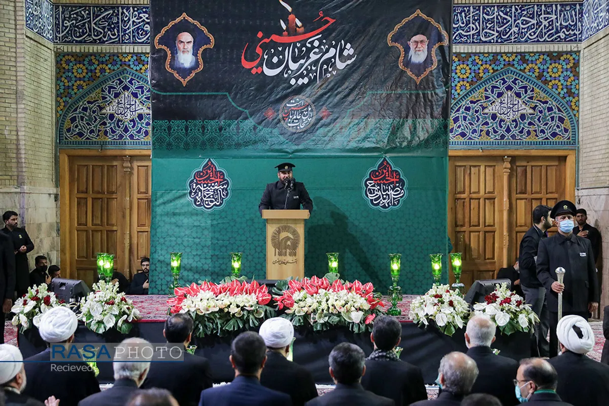 مراسم شام&zwnj;غریبان حضرت سید الشهداء (علیه السلام) در حرم مطهر رضوی