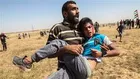 Israeli troops attack Palestinian protesters at Gaza border, 70 injured
