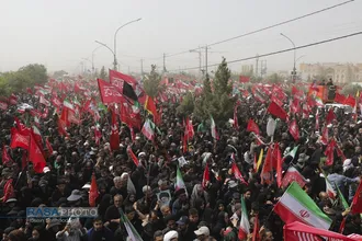 تشییع میلیونی قائد شهید امت در قم