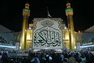 حال و هوای حرم امیرالمومنین (علیه&zwnj;السلام) در شب ۱۳ رجب