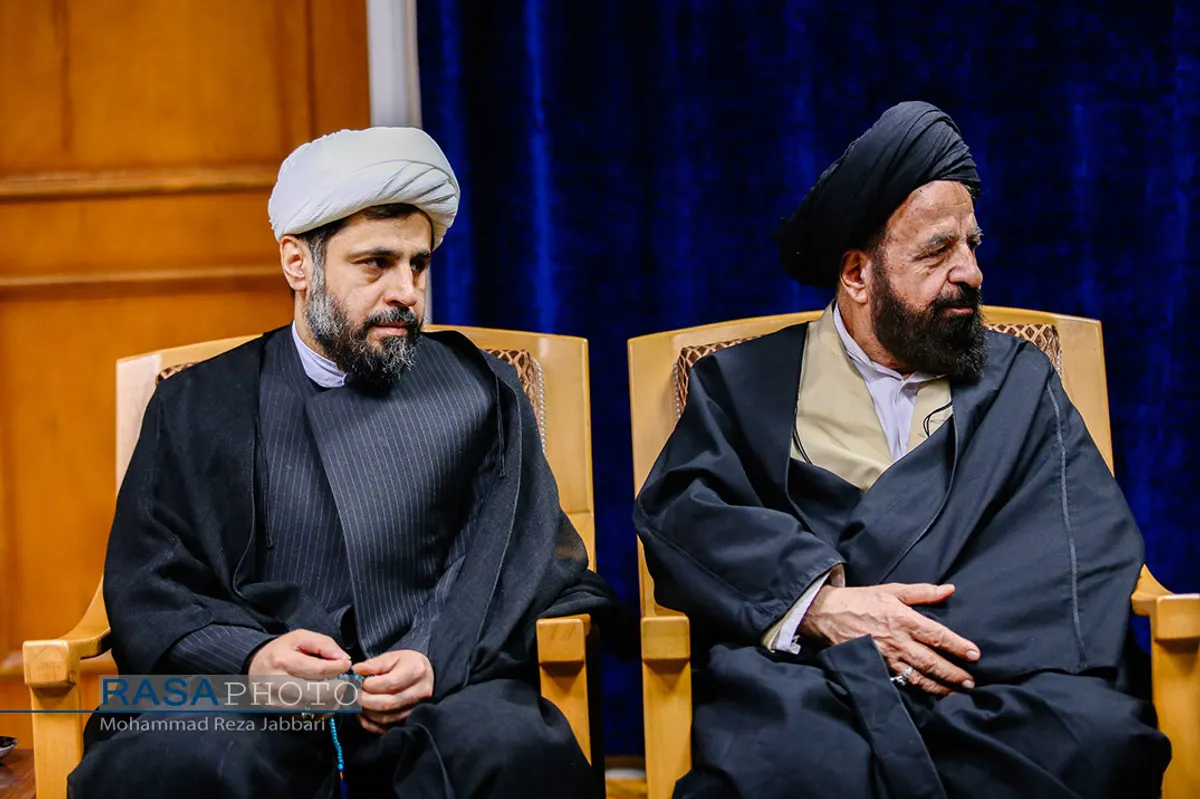 دیدار دبیرکل مجمع جهانی تقریب مذاهب با آیت الله کریمی جهرمی&lrm;&lrm;