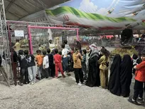 شهربازی مقاومت؛ میعادگاه بیداری نوجوانان قم در شهربازی مقاومت  + فیلم و عکس