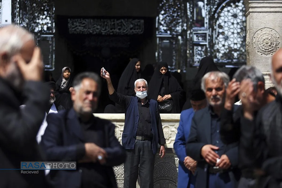 عزاداری هیئات مذهبی قم در روز شهادت حضرت امام صادق (ع)