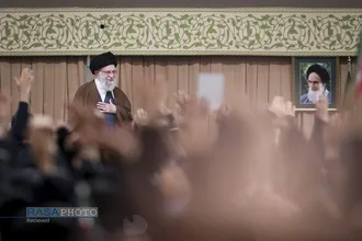 دیدار دانش&zwnj;آموزان و دانشجویان با رهبر معظم انقلاب