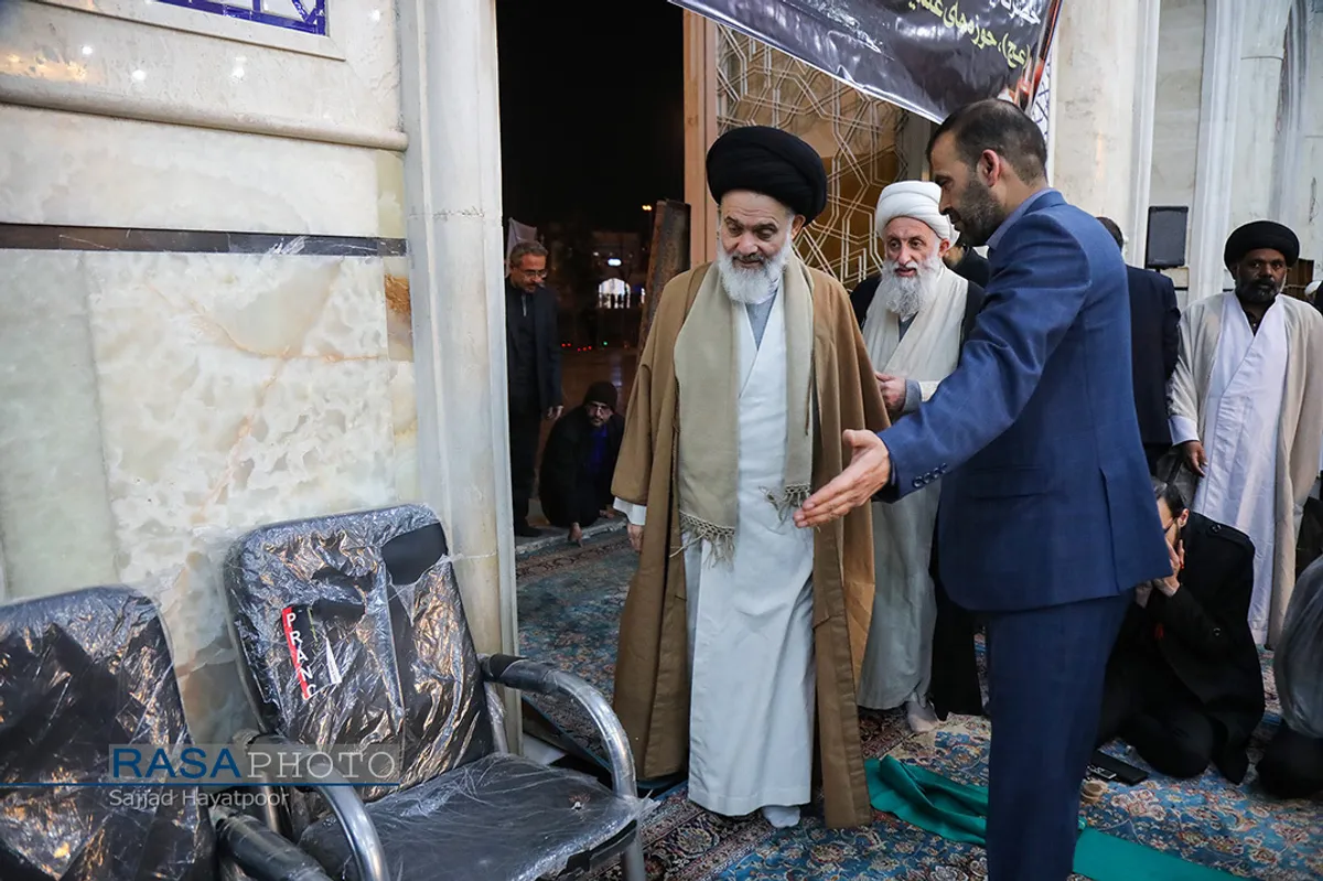 مراسم بزرگداشت بیست و هفتمین سالگرد رحلت آیت الله گلپایگانی&lrm;