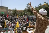 گزارش میدانی | تشییع باشکوه پیکر ۸ شهید سرافزار مدافع آسمان