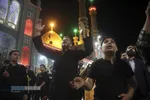اجتماع هیئات مذهبی قم با شعار &laquo;مسلم دیگر تنها نخواهد ماند&raquo; در حرم مطهر