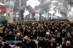 عزاداری روز شهادت حضرت صدیقه کبری (سلام&zwnj;الله&zwnj;علیها) در حرم مطهر رضوی