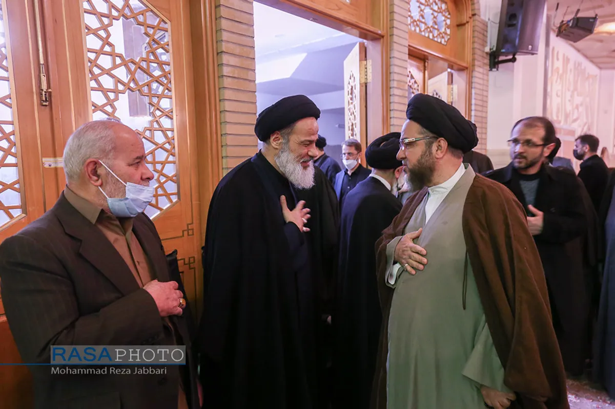 مراسم هفتمین روز درگذشت آیت الله علوی گرگانی&lrm;&lrm;&lrm;&lrm;