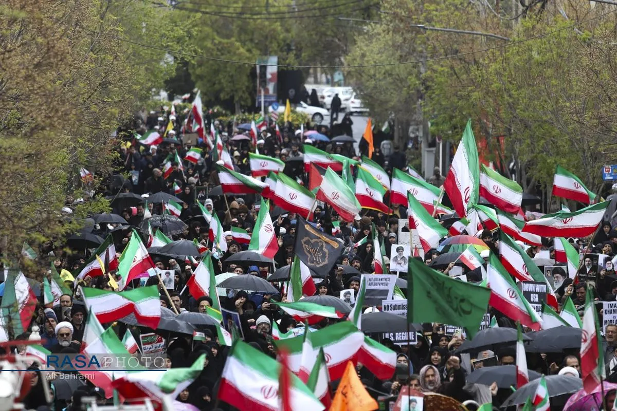 راهپیمایی تاریخی مردم در روز قدس ۱۴۰۴ در قم