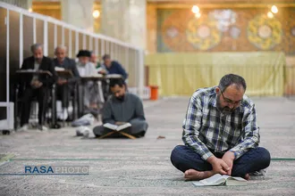 مراسم مناجات خوانی شب&zwnj;های ماه مبارک رمضان در مسجد امام حسن عسکری (ع)