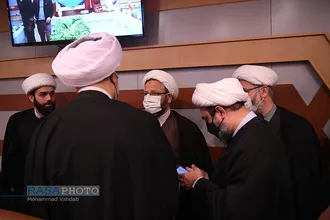 در حاشیه نشست فعالان حوزه انقلابی با حجت الاسلام والمسلمین احمد واعظی