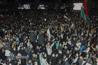 خروش انتقامی مردم قم در شب عزاداری شهادت امام خامنه&zwnj;ای (قدس&zwnj;سره) -۲