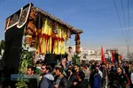مراسم تشییع دو شهید گمنام دفاع مقدس&lrm; در تهران