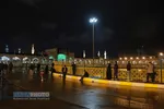 احیاء شب نوزدهم ماه مبارک رمضان پشت درهای بسته حرم امام رضا(ع)