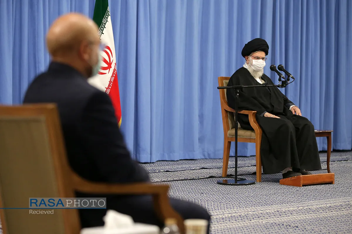 دیدار دست&zwnj;اندرکاران مراسم سالگرد شهادت حاج قاسم سلیمانی با رهبر انقلاب