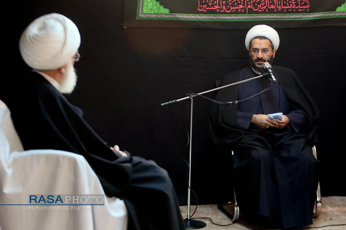 دیدار معاون سازمان اوقاف با حضرات آیات نوری همدانی و علوی گرگانی