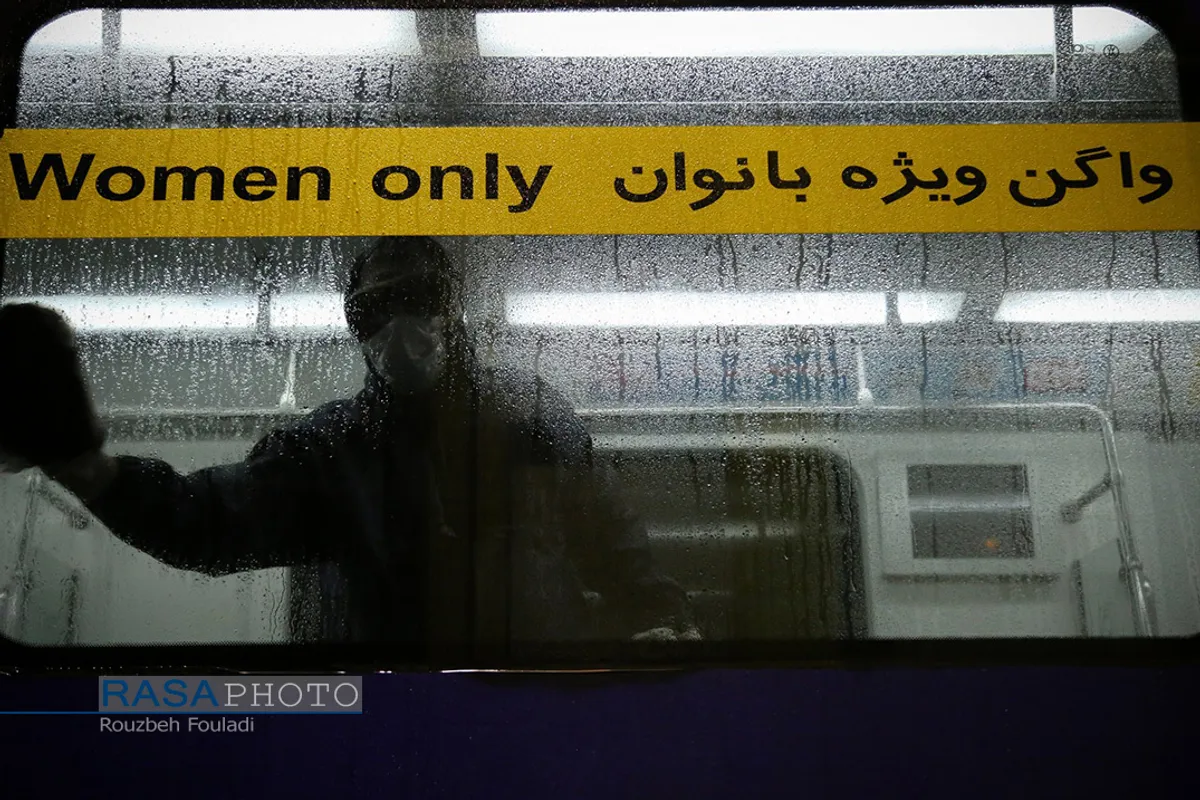 ضدعفونی مترو و اتوبوس&zwnj;های شهری در تهران