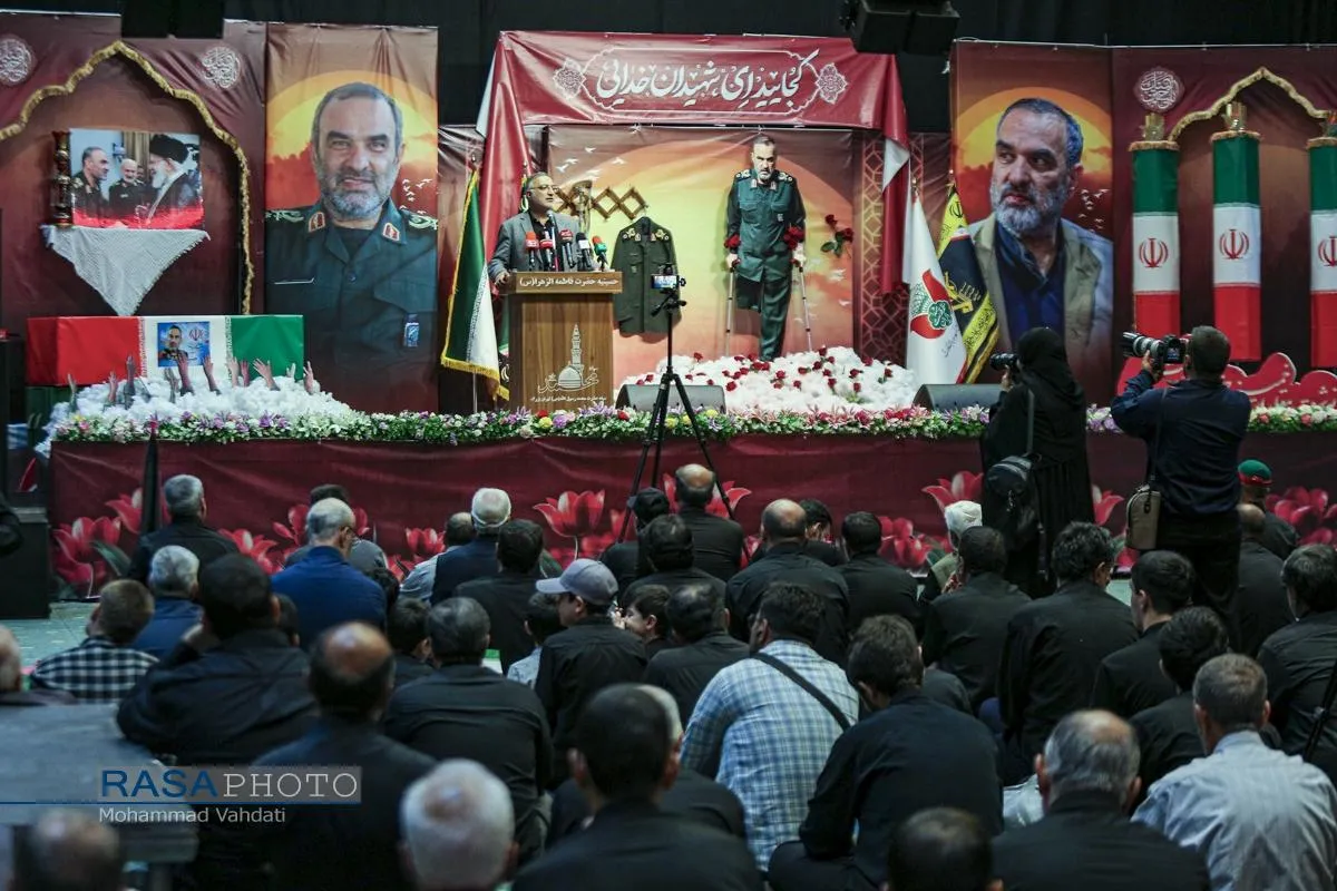 مراسم چهلم سرلشکر شهید حاج محمدحسن محققی