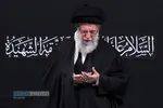 عزاداری شام شهادت حضرت فاطمه&zwnj;زهرا (سلام&zwnj;الله&zwnj;علیها) با حضور رهبر انقلاب
