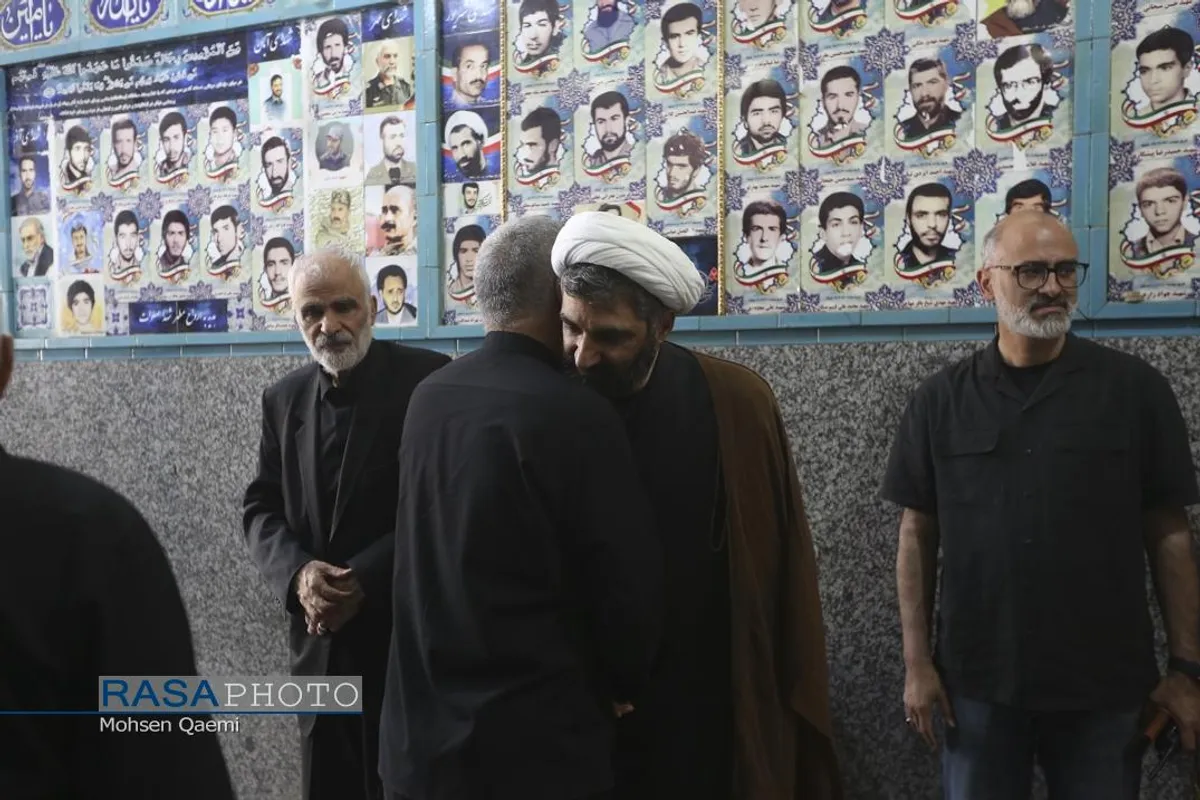 تشییع پیکر پاک سرلشکر شهید حاج محمدحسن محققی در تهران