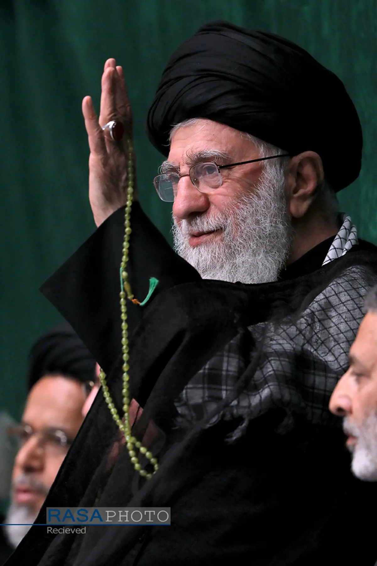 مراسم عزاداری حضرت اباعبدالله الحسین (علیه&zwnj;السلام) در شب تاسوعا با حضور رهبر انقلاب