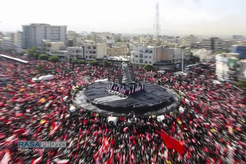 تشییع باشکوه و حماسی رهبر شهید، پیام خونخواهی و انتقام بود